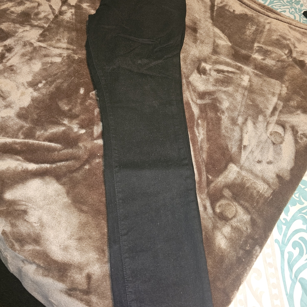 Black Straight Leg Jeans